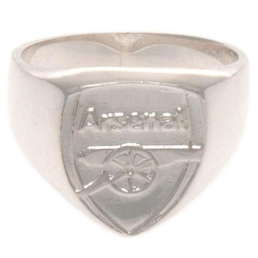 Arsenal FC Sterling Silver Ring Large - Excellent Pick