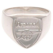 Arsenal FC Sterling Silver Ring Small - Excellent Pick