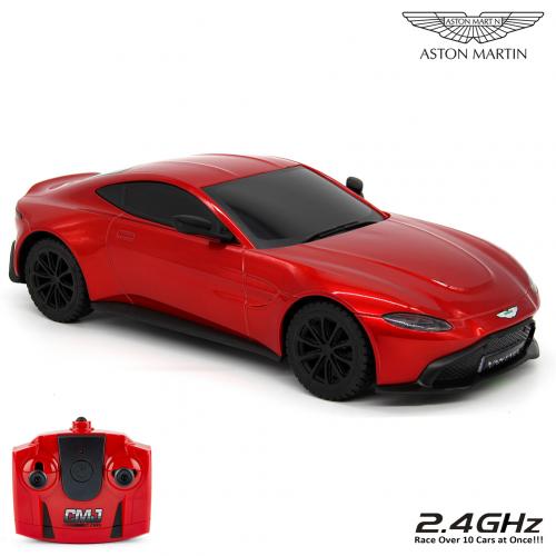 Aston Martin Vantage Radio Controlled Car 1:24 Scale Red - Excellent Pick