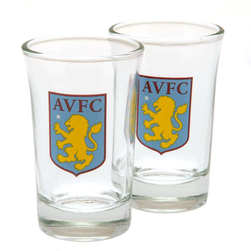 Aston Villa FC 2pk Shot Glass Set - Excellent Pick