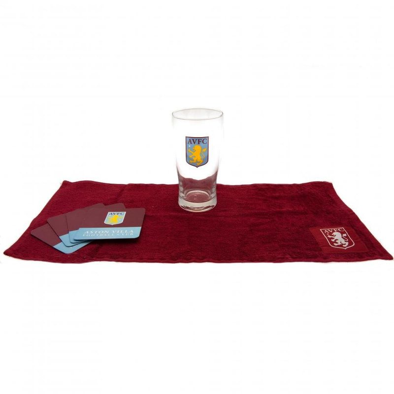 Aston Villa Fc Mini Bar Set - Excellent Pick