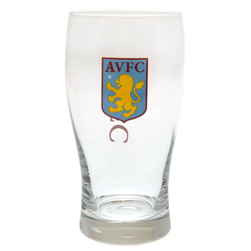 Aston Villa FC Tulip Pint Glass - Excellent Pick