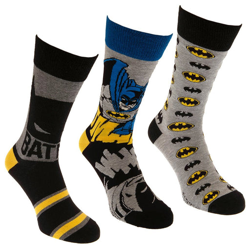 Batman 3pk Socks Gift Box - Excellent Pick