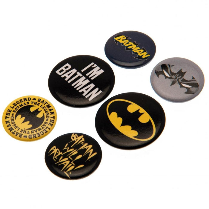 Batman Button Badge Set - Excellent Pick