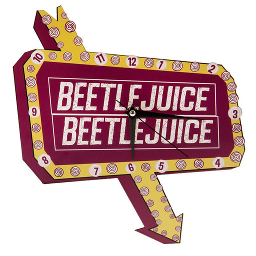 Beetlejuice Premium Metal Wall Clock - Excellent Pick