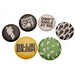 Billie Eilish Button Badge Set Stickman - Excellent Pick