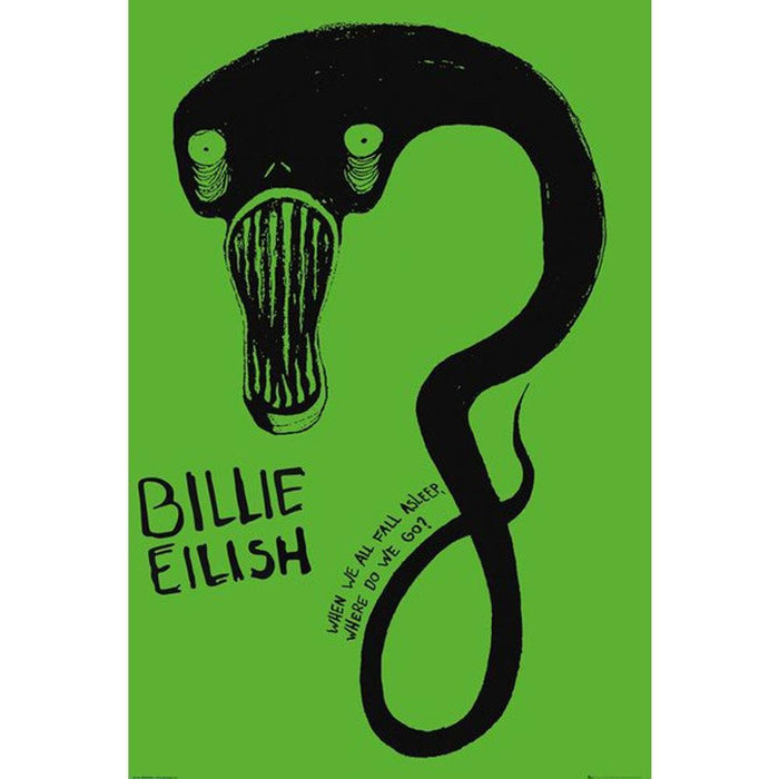 Billie Eilish Poster Ghoul 129 - Excellent Pick