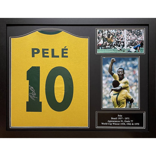 Brasil 1970 Pele Signed Shirt (Framed) - Excellent Pick