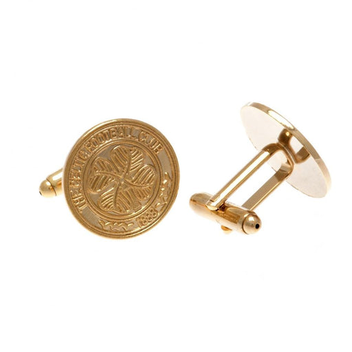 Celtic FC Gold Plated Cufflinks - Excellent Pick