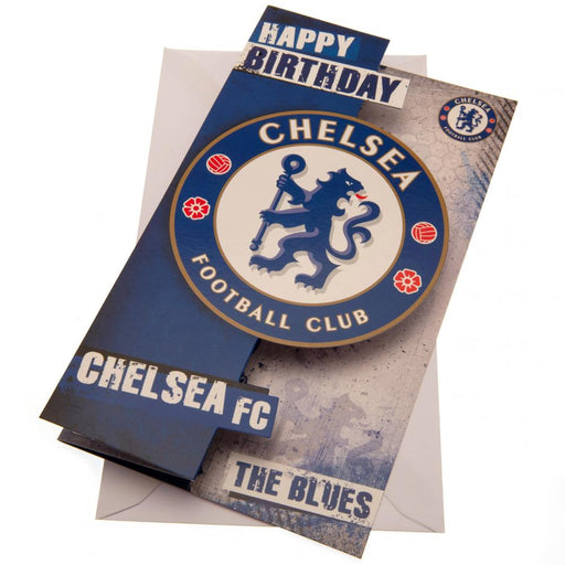 Chelsea Fc Birthday Card The Blues - Excellent Pick