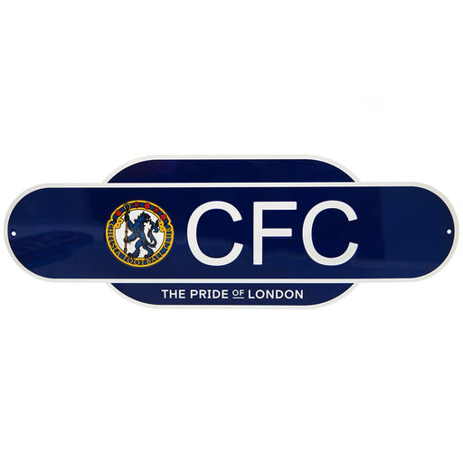 Chelsea FC Colour Retro Sign - Excellent Pick