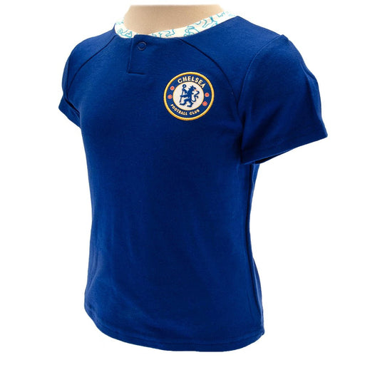 Chelsea FC Shirt & Short Set 12-18 Mths LT - Excellent Pick