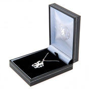 Chelsea FC Sterling Silver Pendant & Chain LN - Excellent Pick
