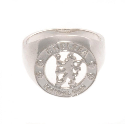 Chelsea FC Sterling Silver Ring Large - Excellent Pick