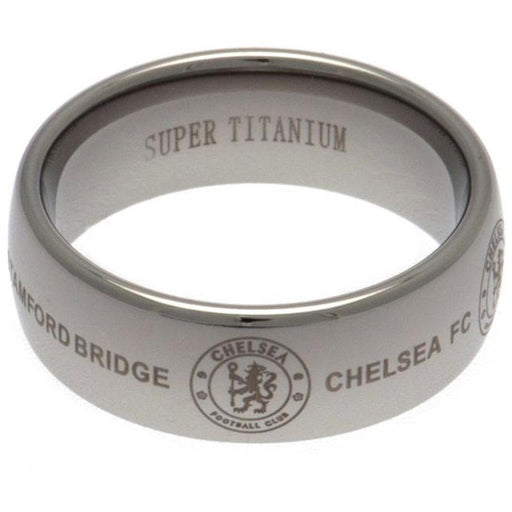 Chelsea FC Super Titanium Ring Large - Excellent Pick