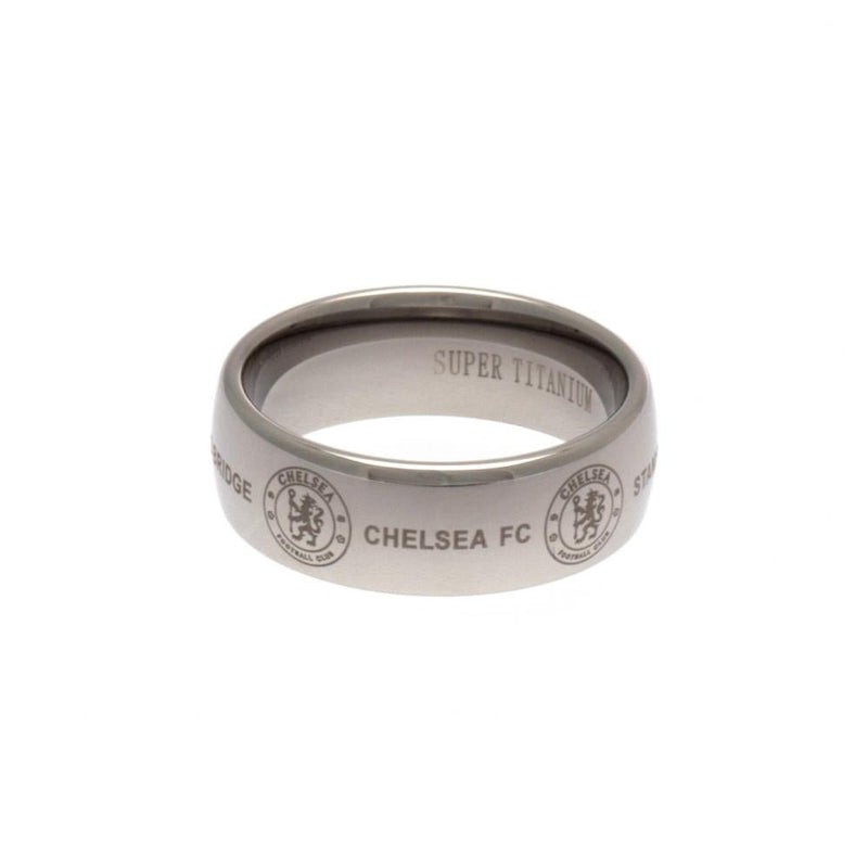 Chelsea FC Super Titanium Ring Large - Excellent Pick