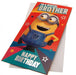 Despicable Me 3 Minion Birthday Card Brother - Excellent Pick
