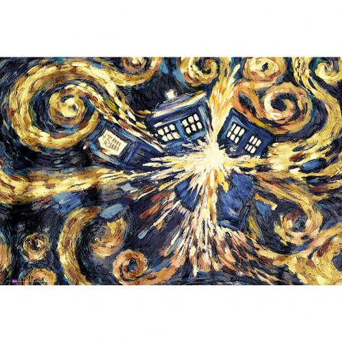 Doctor Who Poster Exploding Tardis 98 - Excellent Pick