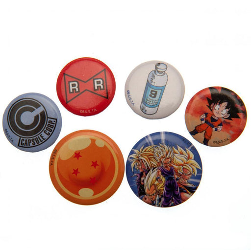 Dragon Ball Z Button Badge Set - Excellent Pick