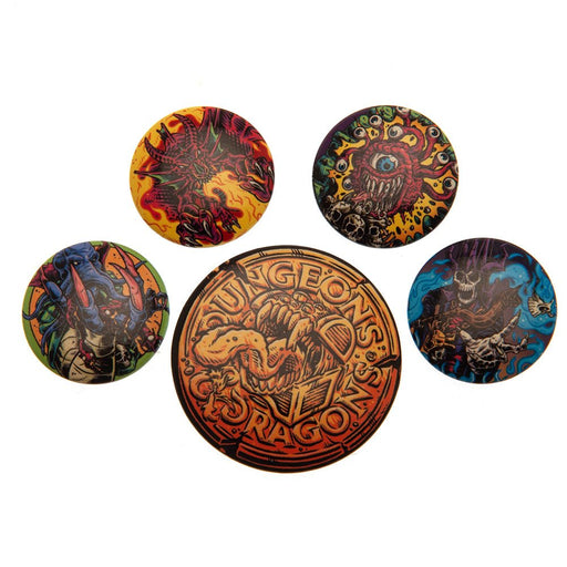 Dungeons & Dragons Button Badge Set - Excellent Pick