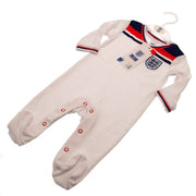 England FA Sleepsuit 82 Retro 12-18 Mths - Excellent Pick