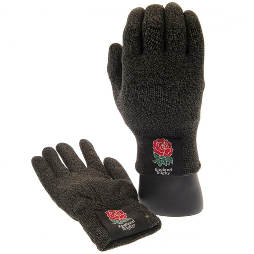 England RFU Luxury Touchscreen Gloves Youths - Excellent Pick
