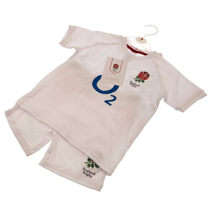 England RFU Shirt & Short Set 18/23 mths PC - Excellent Pick