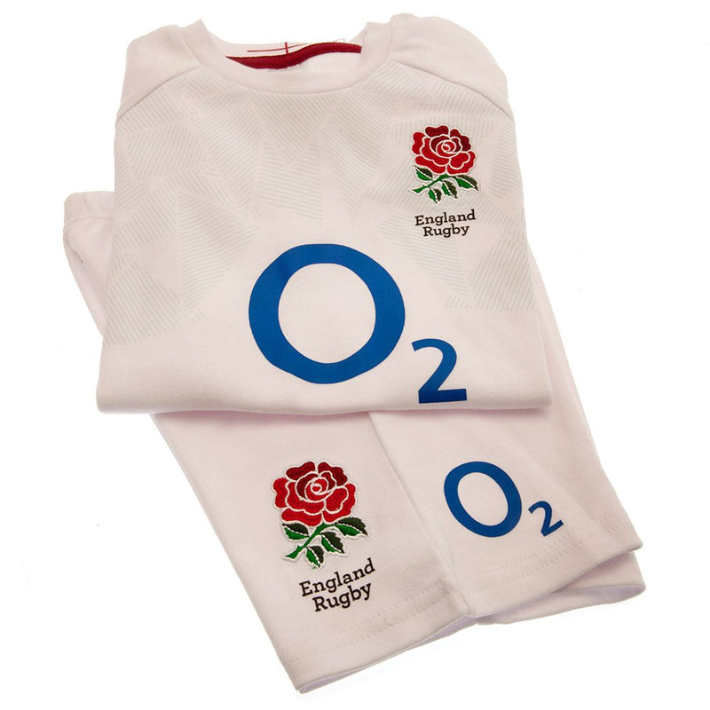 England RFU Shirt & Short Set 18/23 mths PC - Excellent Pick