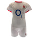 England RFU Shirt & Short Set 6/9 mths ST - Excellent Pick