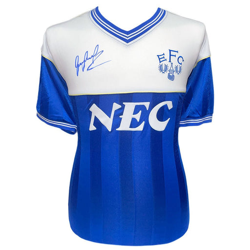 Everton FC 1986 Lineker Signed Shirt - Excellent Pick