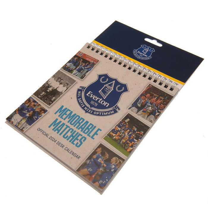 Everton FC Desktop Calendar 2024 - Excellent Pick