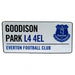 Everton FC Street Sign - Excellent Pick