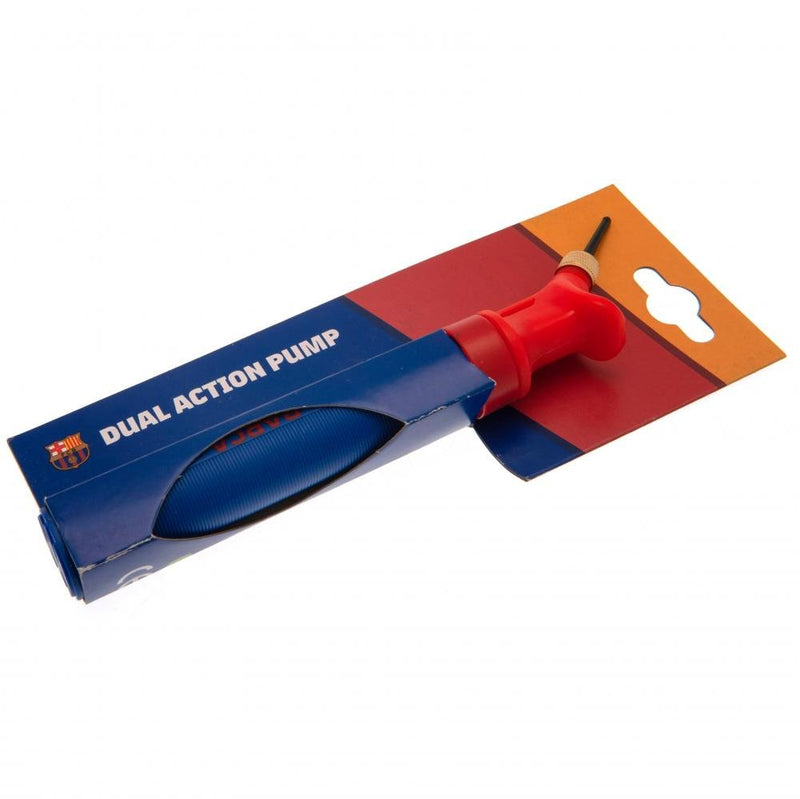 FC Barcelona Dual Action Football Pump - Excellent Pick