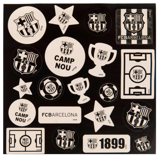 FC Barcelona Glow in the Dark Stickers - Excellent Pick