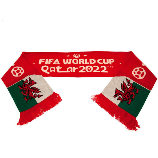 FIFA World Cup Qatar 2022 Wales Scarf - Excellent Pick