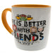 Friends Mug & Coaster Gift Tin - Excellent Pick