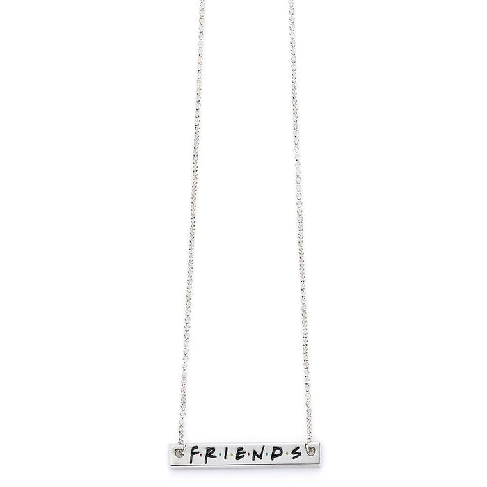 Friends Silver Plated Necklace Logo - Excellent Pick