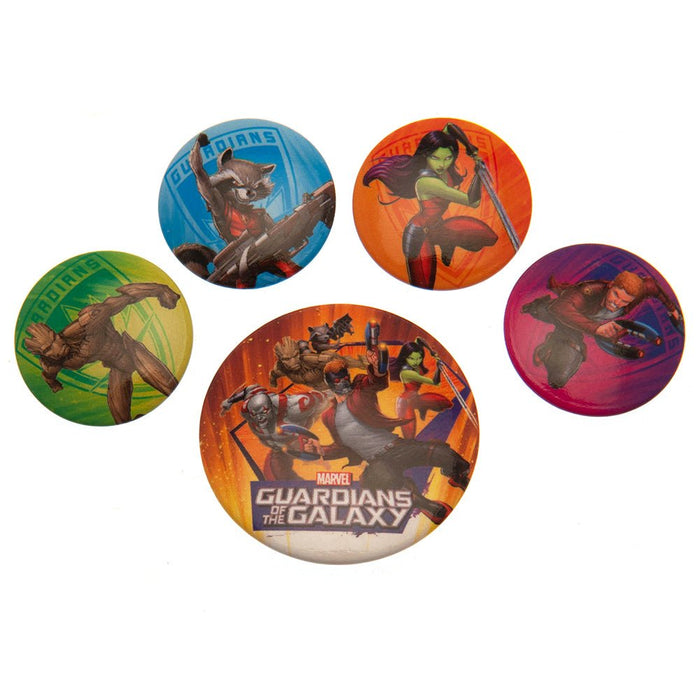 Guardians Of The Galaxy Button Badge Set - Excellent Pick