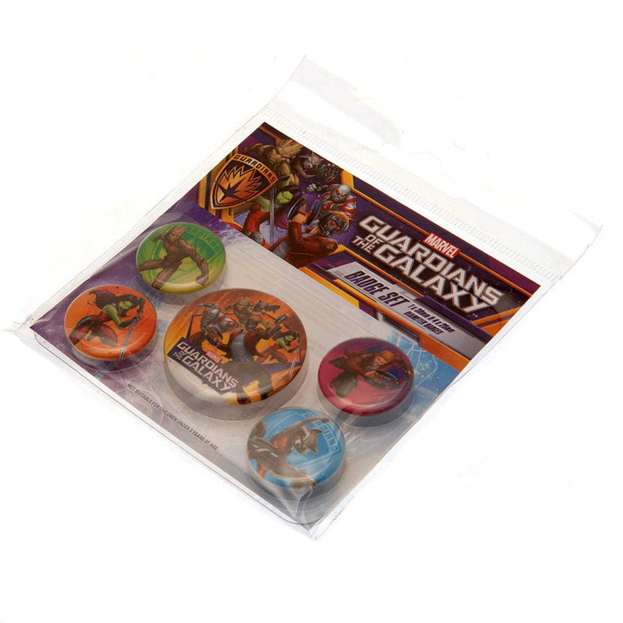 Guardians Of The Galaxy Button Badge Set - Excellent Pick