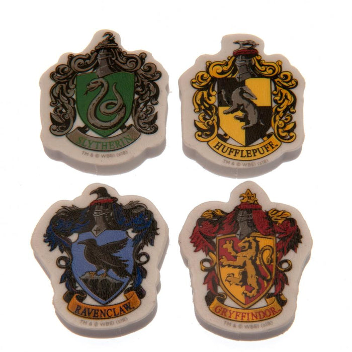 Harry Potter 4pk Eraser Set - Excellent Pick