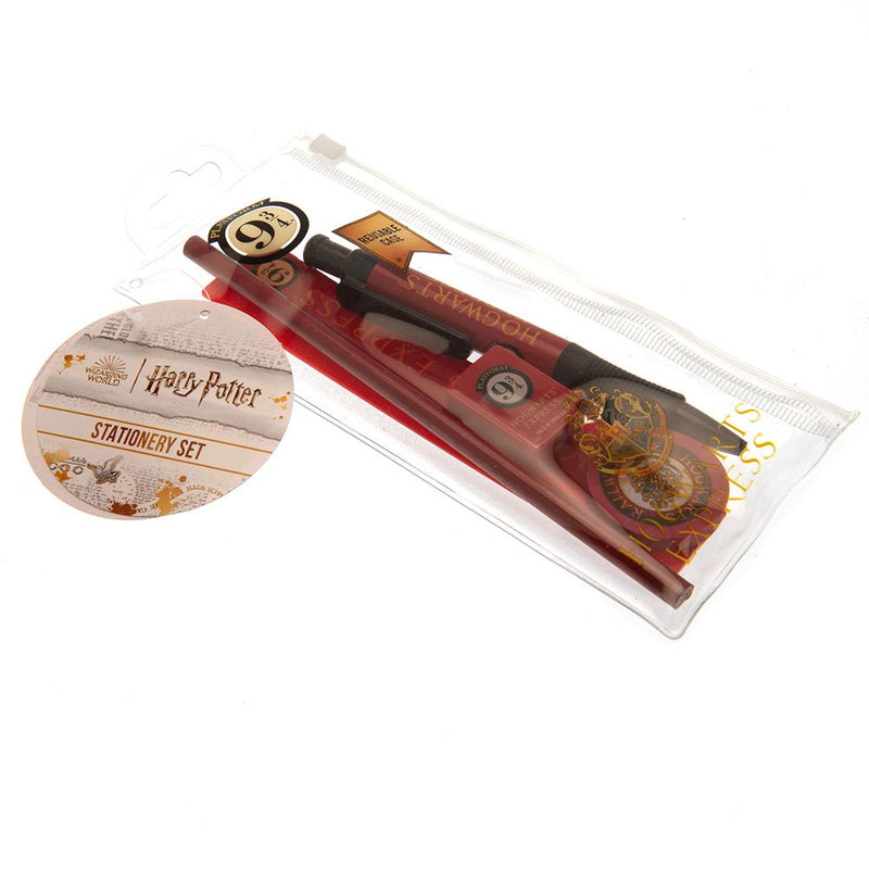 Harry Potter 5pc Stationery Set 9 & 3 Quarters - Excellent Pick