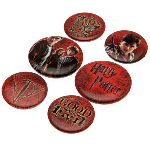 Harry Potter Button Badge Set Logo - Excellent Pick