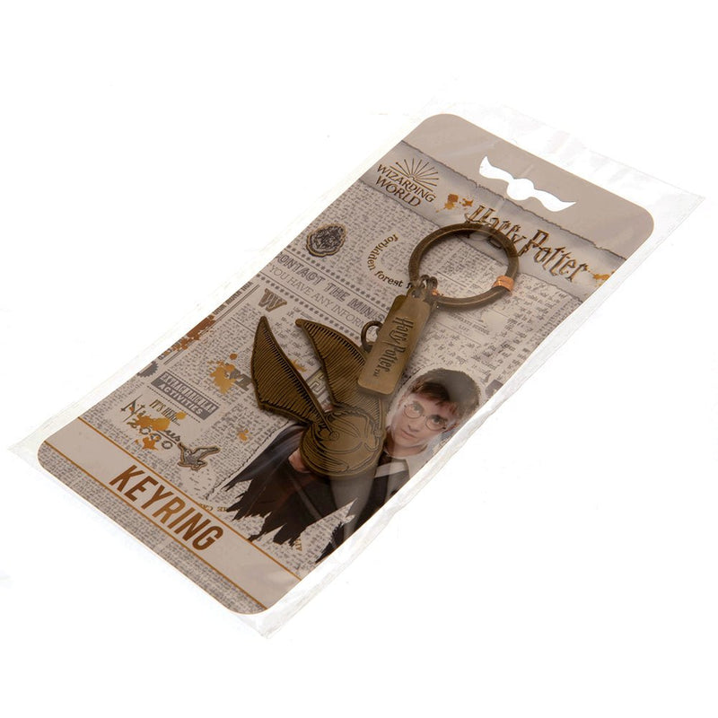 Harry Potter Charm Keyring Golden Snitch - Excellent Pick