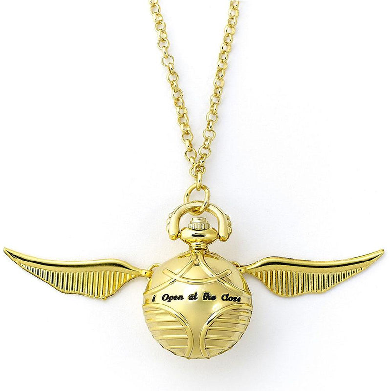Harry Potter Gold Plated Golden Snitch Watch Necklace - Excellent Pick