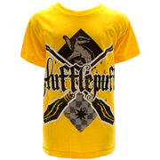Harry Potter Hufflepuff T Shirt Junior 7-8 Yrs - Excellent Pick