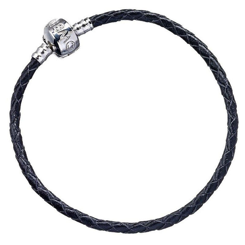 Harry Potter Leather Charm Bracelet Black M - Excellent Pick