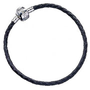 Harry Potter Leather Charm Bracelet Black M - Excellent Pick