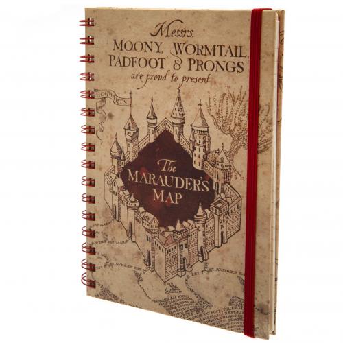 Harry Potter Notebook Marauders Map - Excellent Pick
