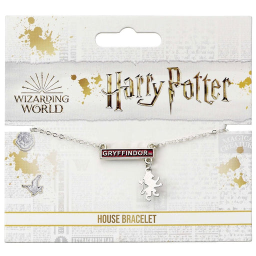 Harry Potter Silver Plated Bar Bracelet Gryffindor - Excellent Pick