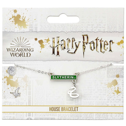 Harry Potter Silver Plated Bar Bracelet Slytherin - Excellent Pick